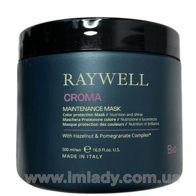 Маска для фарбованого волосся Raywell B.IO Croma mask 500 мл